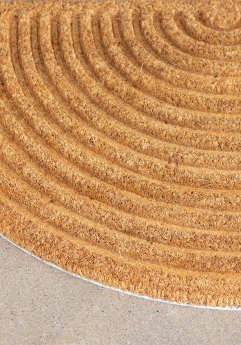 VENTURE DESIGN Noah drmatte, halvrund - Latex og Coir (45x85)