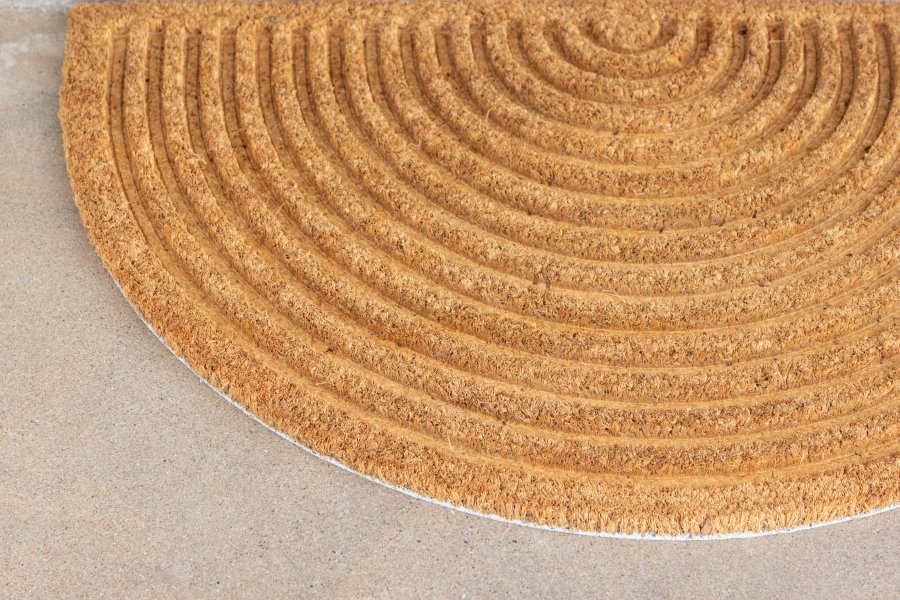 VENTURE DESIGN Noah drmatte, halvrund - Latex og Coir (45x85)