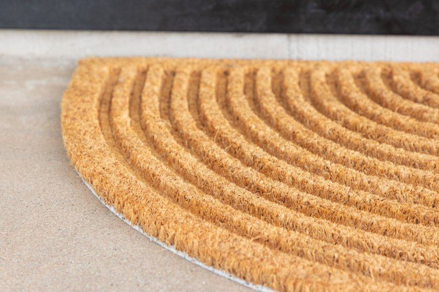 VENTURE DESIGN Noah drmatte, halvrund - Latex og Coir (45x85)