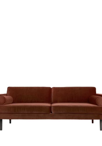 BROSTE COPENHAGEN Vindsofa - polyester velour