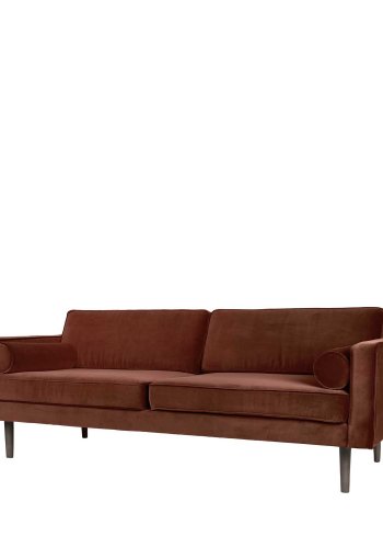 BROSTE COPENHAGEN Vindsofa - polyester velour