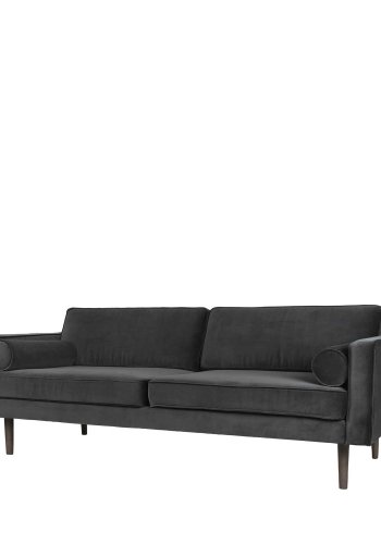 BROSTE COPENHAGEN Windsofa – Polyester-Velours