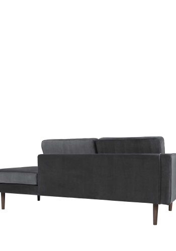 BROSTE COPENHAGEN Wind Chaiselongue – Polyester-Velours