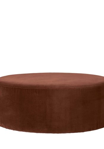 BROSTE COPENHAGEN Wind puf - polyester velour, rund (82)