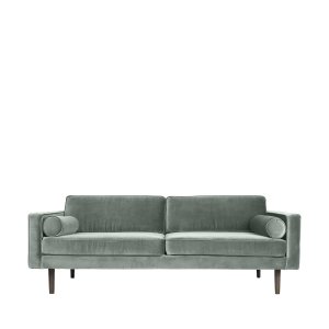 BROSTE COPENHAGEN Wind sofa - grn polyester velour