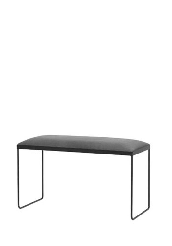 BROSTE COPENHAGEN Gorm benk - polyester, rektangulr (85x40)