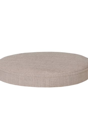 BROSTE COPENHAGEN Ninna pute, rund - beige polyester (34)