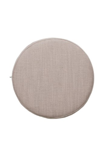 BROSTE COPENHAGEN Ninna pute, rund - beige polyester (34)