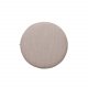 BROSTE COPENHAGEN Ninna pute, rund - beige polyester (34)