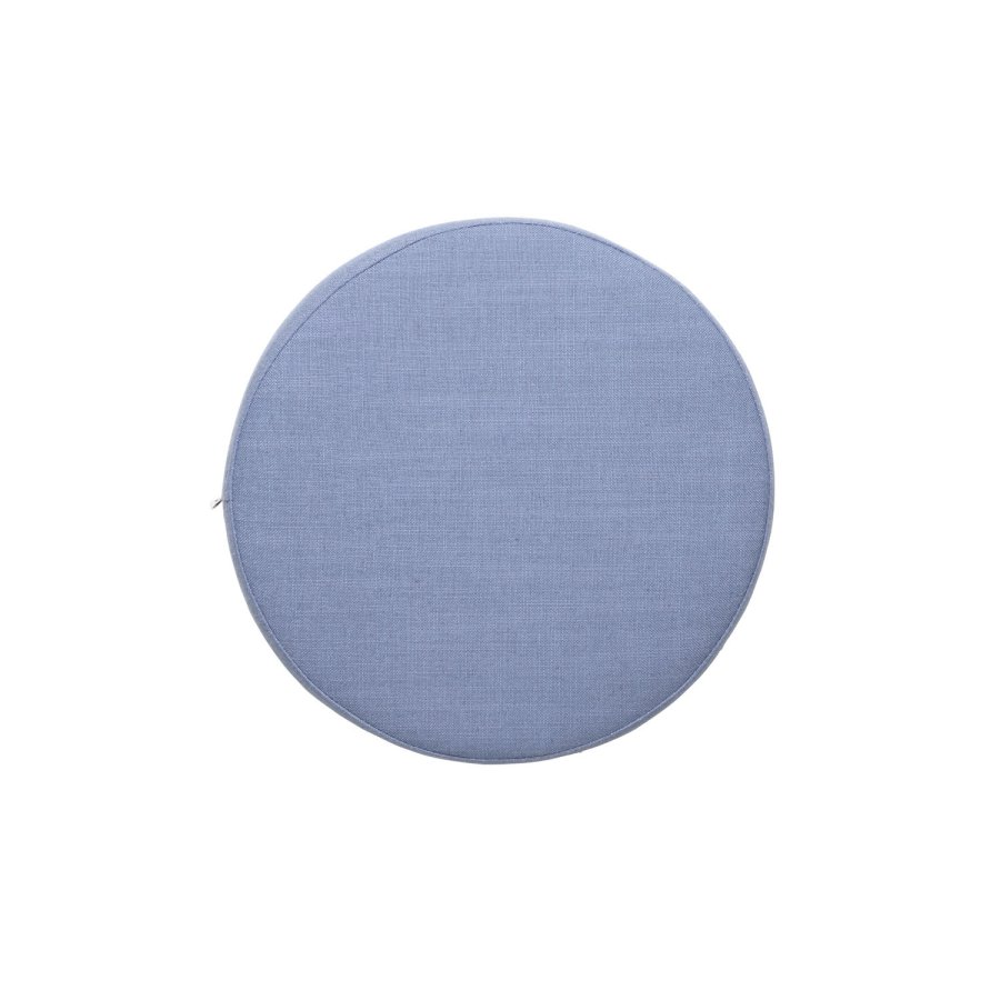 BROSTE COPENHAGEN Ninna pute, rund - lysebl polyester (34)