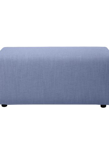BROSTE COPENHAGEN Lagoon modularer Pouf - hellblauer Stoff