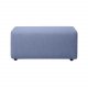 BROSTE COPENHAGEN Lagoon modularer Pouf - hellblauer Stoff