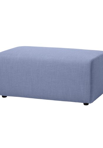 BROSTE COPENHAGEN Lagoon modularer Pouf - hellblauer Stoff
