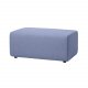 BROSTE COPENHAGEN Lagoon modularer Pouf - hellblauer Stoff