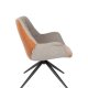 ZUIVER Doulton Lounge stol vintage brun