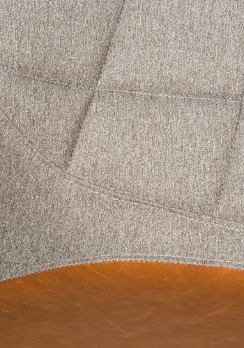 ZUIVER Doulton Lounge stol vintage brun