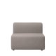 BROSTE COPENHAGEN Lagoon Mittelsofa – Latte-Stoff