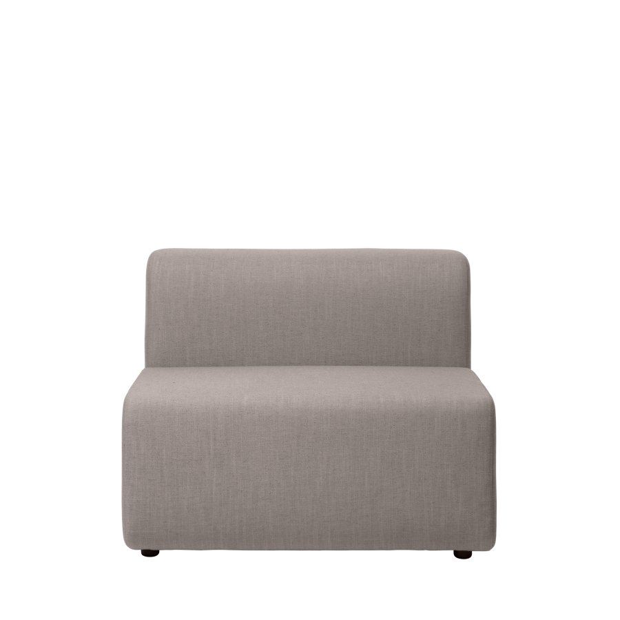 BROSTE COPENHAGEN Lagoon Mittelsofa – Latte-Stoff