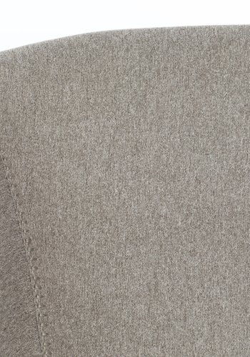 ZUIVER Feston lenestol, med armlener - gr polyester og stl