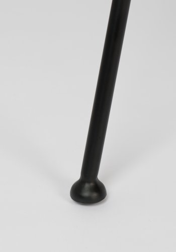 ZUIVER Feston lenestol, med armlener - gr polyester og stl