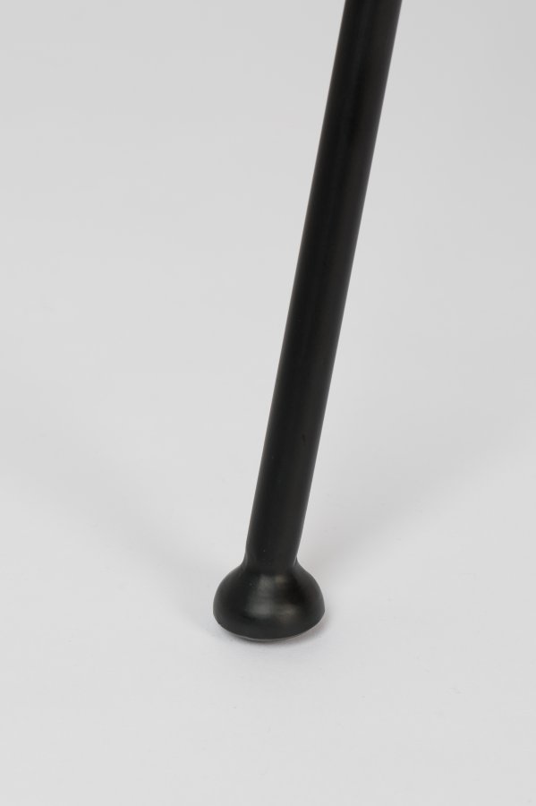 ZUIVER Feston lenestol, med armlener - gr polyester og stl