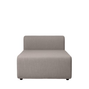 BROSTE COPENHAGEN Lagoon modulsofa chaiselong - latte stof