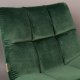 DUTCHBONE Bar loungestol - grnt flyelsstoff og sort stl