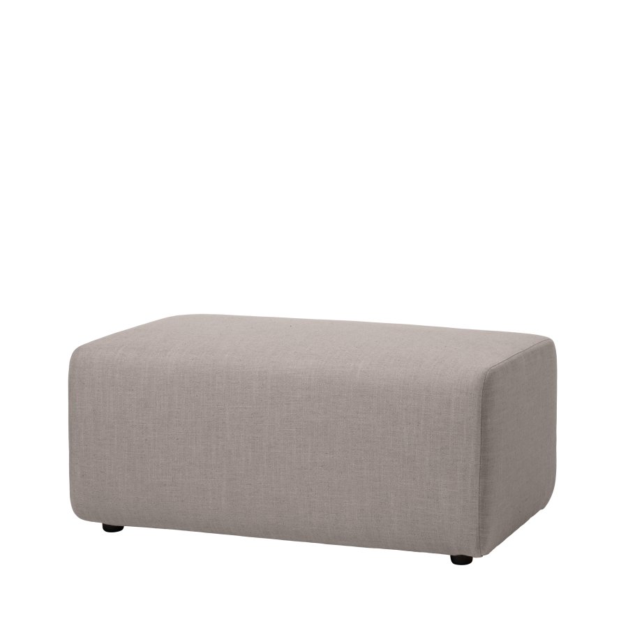 BROSTE COPENHAGEN Lagoon modularer Sofa-Pouf – Latte-Stoff