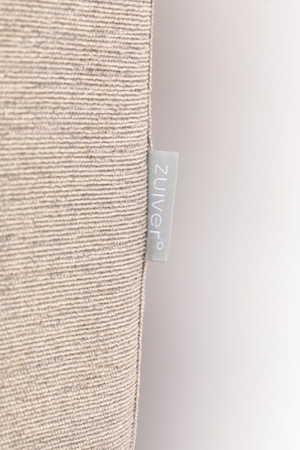 ZUIVER Summer Love Seat, med armlener - beige polyester og stl