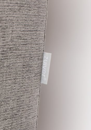 ZUIVER Summer Love Seat, med armlener - antrasittgr polyester og stl
