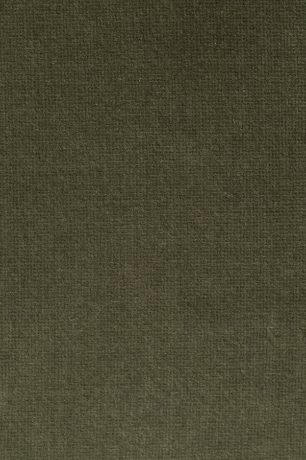 DUTCHBONE Member svingstol, med armlener - olivengrnn polyester/bomull og messingmetall