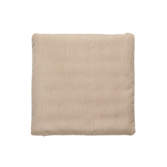 BROSTE COPENHAGEN Gerda utendrs putetrekk, rektangulrt - beige akryl (44x42)