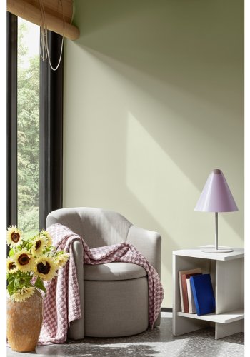 BROSTE COPENHAGEN Teichsessel, m. Armlehnen – Latte-Stoff