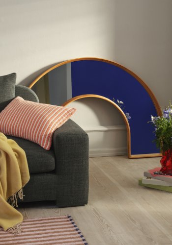 BROSTE COPENHAGEN Bay 3-Sitzer-Sofa – grün melierter Stoff