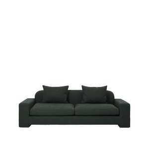 BROSTE COPENHAGEN Bay 3 pers. sofa - grn melange stof