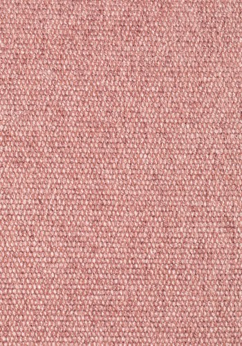 ZUIVER Spike loungestol - naturlig rotting, rosa polyester og sort stl