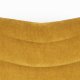 ZUIVER Bubba svingstol - okergul flyel polyester/nylon og stl