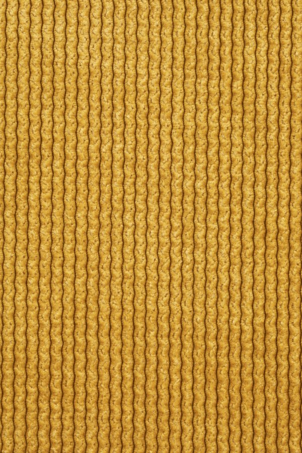 ZUIVER Bubba svingstol - okergul flyel polyester/nylon og stl