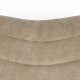 ZUIVER Bubba svingstol - beige flyel polyester/nylon og stl