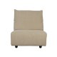 ZUIVER Wings Loveseat, med sammenleggbar hodesttte - karamellbrun polyester og plast