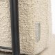 ZUIVER Bowie loungestol - beige polyester og stl