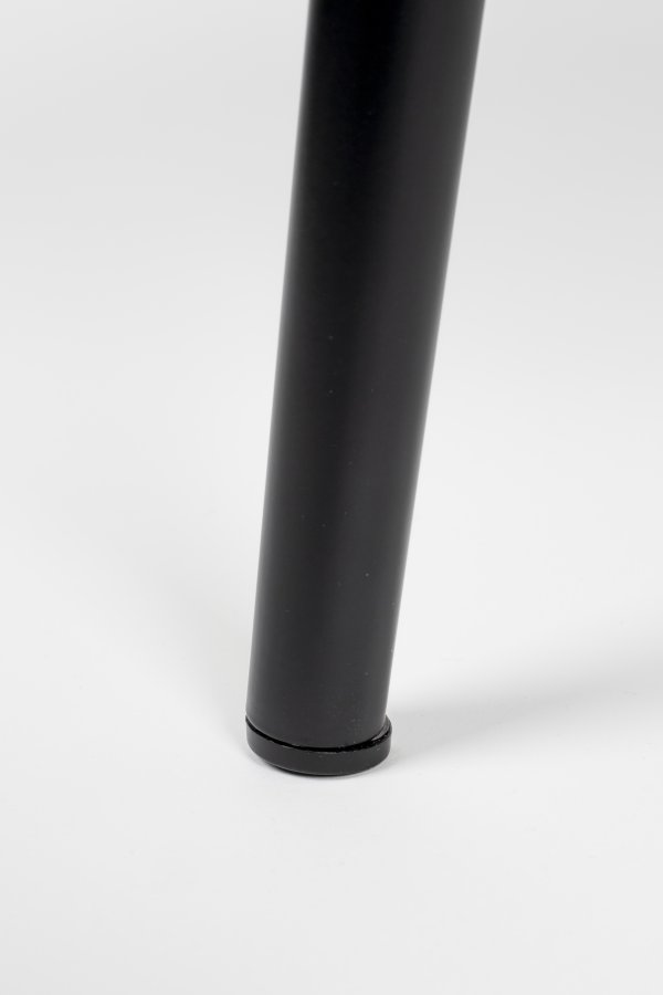 ZUIVER Spike loungestol - naturlig rotting og sort stl