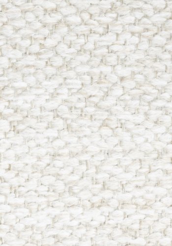 WHITE LABEL LIVING Rocky gyngestol - off-white teddystoff og stl