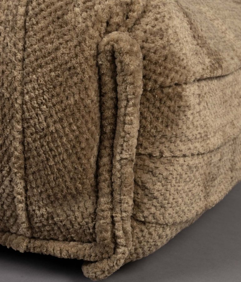 DUTCHBONE Hamilton hvilestol, m. USB-kontakt - brun polyester og tre