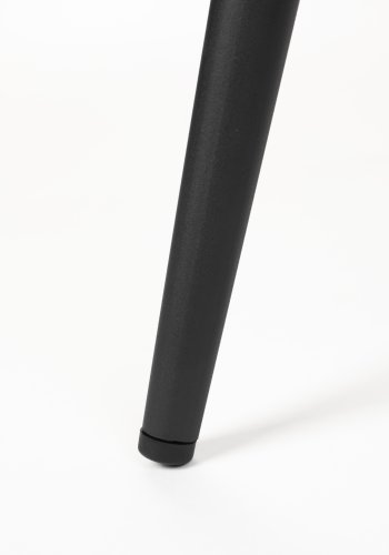 WHITE LABEL LIVING Komfortabel Thomas loungestol, med armlener - brunt stoff og metall