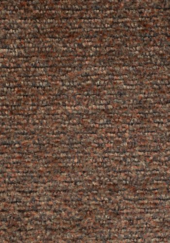 WHITE LABEL LIVING Sanne loungestol - oransjegr stoff og stl