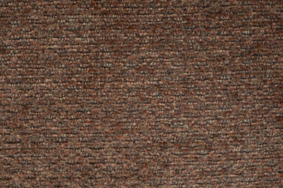 WHITE LABEL LIVING Sanne loungestol - oransjegr stoff og stl