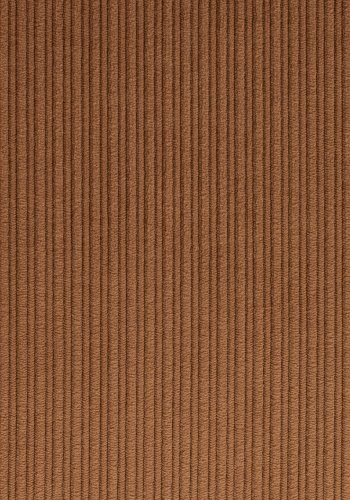 WHITE LABEL LIVING Jopie Loveseat og enkeltseng - brunt stoff og tre