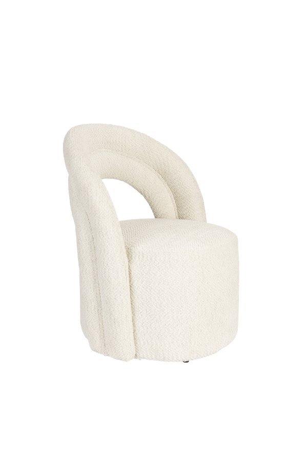 DUTCHBONE Lounge Chair Seina Swivel Beige