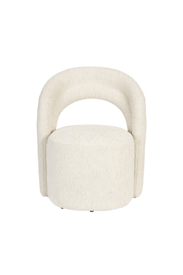 DUTCHBONE Lounge Chair Seina Swivel Beige